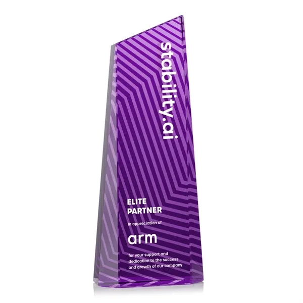 Hallandale VividPrint™ Award - Purple... from ASI 84592 St Regis Group / St Regis
