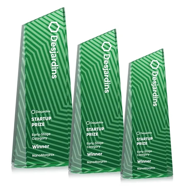 Hallandale VividPrint™ Award - Green... from ASI 84592 St Regis Group / St Regis