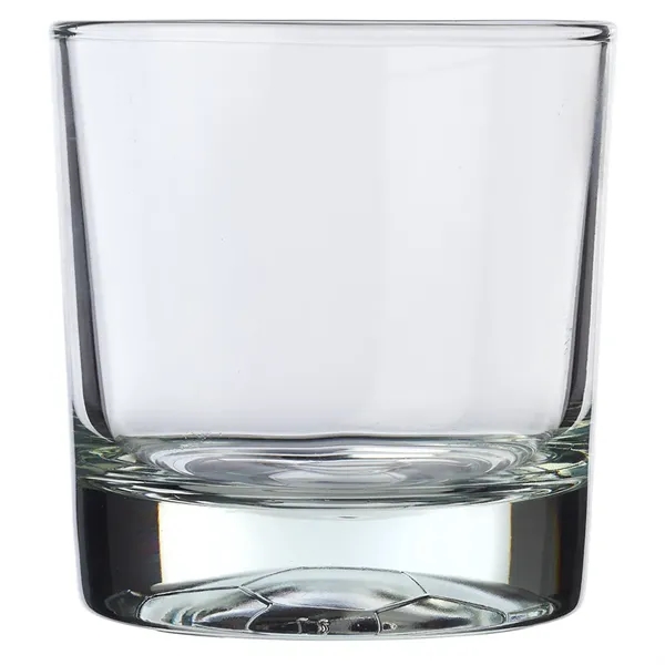11 oz. recyclable whiskey glass with heavy base and embossed soccer... from ASI 39552 BEL Promo