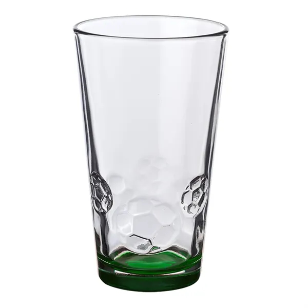 16 oz. soccer pint glass made of recyclable and durable glass.... from ASI 39552 BEL Promo