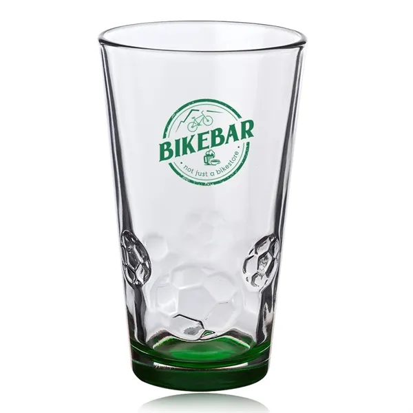 16 oz. soccer pint glass made of recyclable and durable glass.... from ASI 39552 BEL Promo