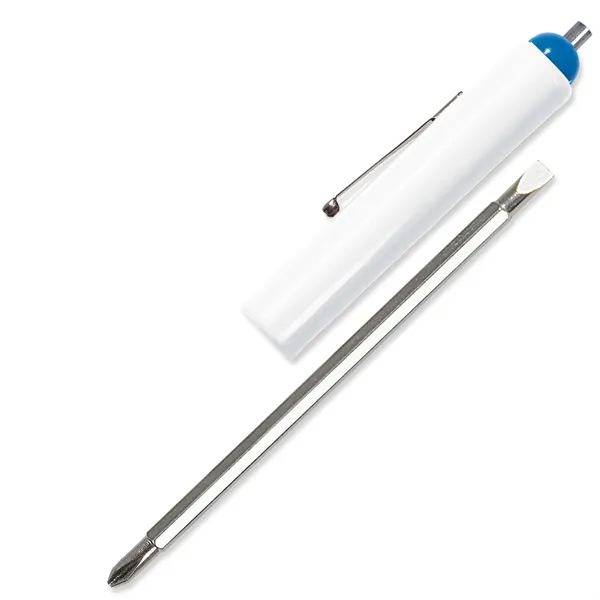 0.69"H x 6.25"W x 0.59"D large barrel screwdriver with a 3/16"... from ASI 54040 Fey Promo / Mi Line by Fey