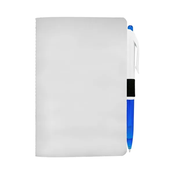 4" X 6" Sewn Paper Cover Notebook with Pen... from ASI 30208 A P Specialties / AP Specialties