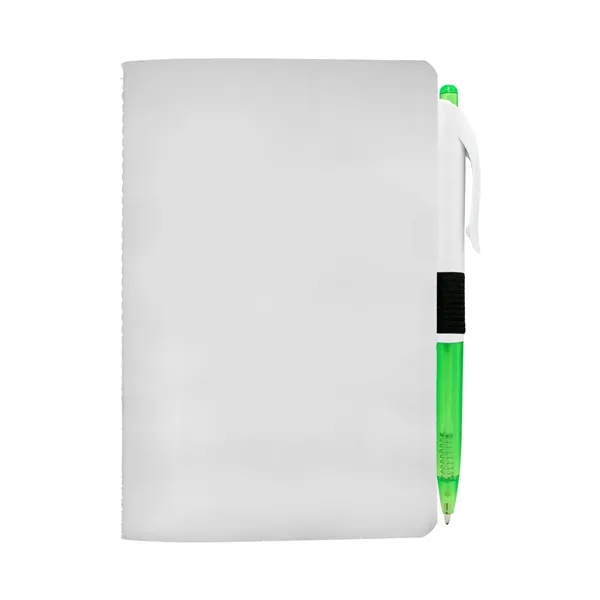 4" X 6" Sewn Paper Cover Notebook with Pen... from ASI 30208 A P Specialties / AP Specialties