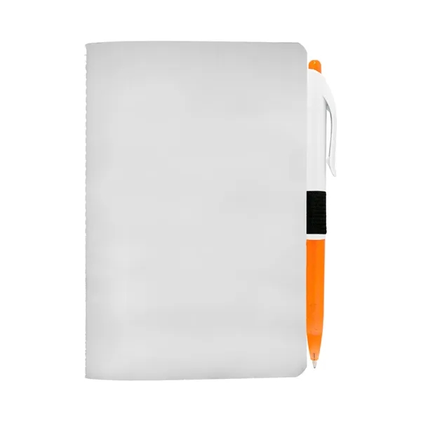 4" X 6" Sewn Paper Cover Notebook with Pen... from ASI 30208 A P Specialties / AP Specialties