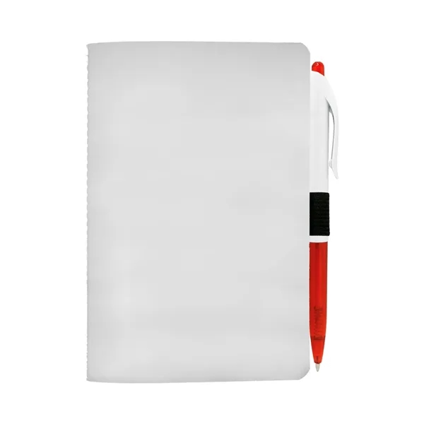 4" X 6" Sewn Paper Cover Notebook with Pen... from ASI 30208 A P Specialties / AP Specialties