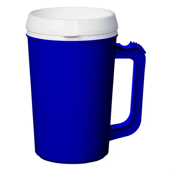 22 Oz. Thermo Insulated Mug. Matte Finish. Double Wall Construction For... from ASI 61125 Hit Promotional Products / Hit®