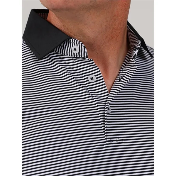 Short sleeve solid baby pique features a three-button placket and fully... from ASI 38120 Ball Pro / Diversified Quality Kitchenware / Branded Apparel Designs