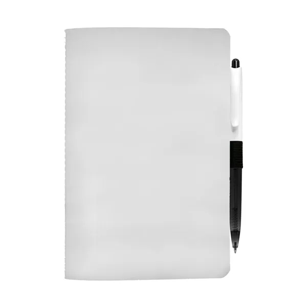 5" x 7" Sewn Paper Cover Notebook with Pen... from ASI 30208 A P Specialties / AP Specialties