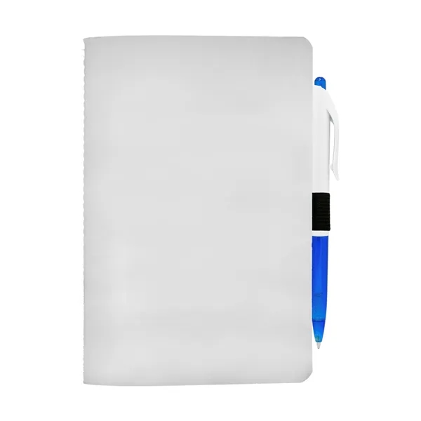 5" x 7" Sewn Paper Cover Notebook with Pen... from ASI 30208 A P Specialties / AP Specialties