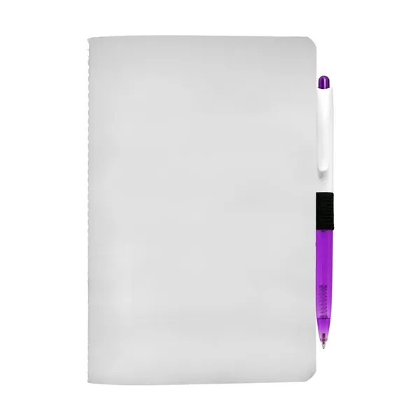 5" x 7" Sewn Paper Cover Notebook with Pen... from ASI 30208 A P Specialties / AP Specialties