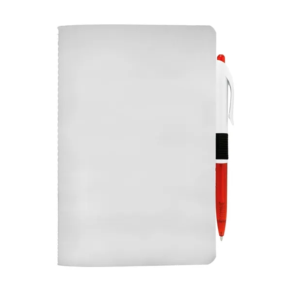 5" x 7" Sewn Paper Cover Notebook with Pen... from ASI 30208 A P Specialties / AP Specialties