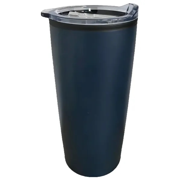 Double wall stainless steel tumbler with transparent slide lid, 20 oz.... from ASI 36988 Artek USA Inc / Artek™