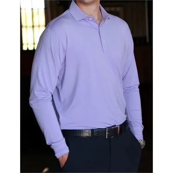 The Bandon, a long sleeve melange i-peach jersey by Donald Ross... from ASI 38120 Ball Pro / Diversified Quality Kitchenware / Branded Apparel Designs