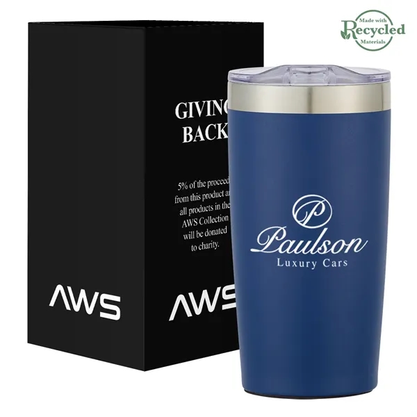 20 oz. AWS two-tone Himalayan tumbler for taking a drink wherever... from ASI 61125 Hit Promotional Products / Hit®