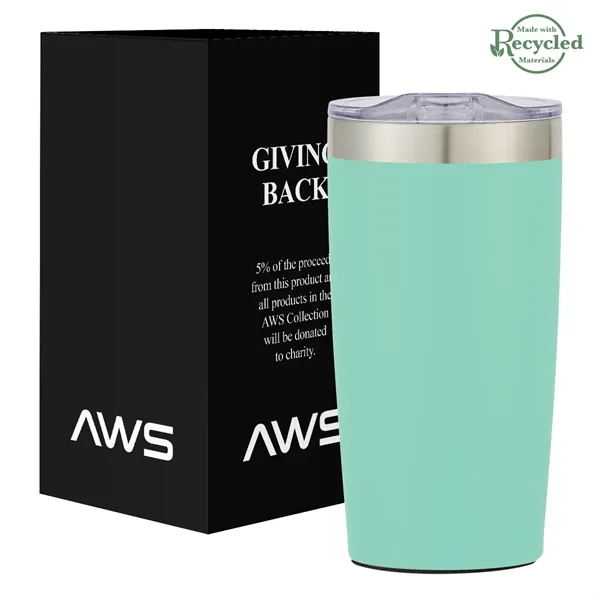 20 oz. AWS two-tone Himalayan tumbler for taking a drink wherever... from ASI 61125 Hit Promotional Products / Hit®