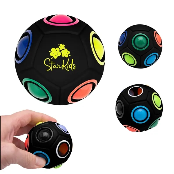 Ball shaped stress-pop game.... from ASI 61125 Hit Promotional Products / Hit®