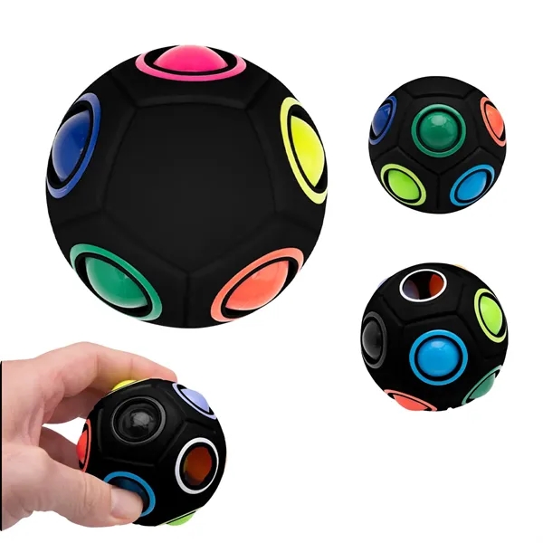 Ball shaped stress-pop game.... from ASI 61125 Hit Promotional Products / Hit®
