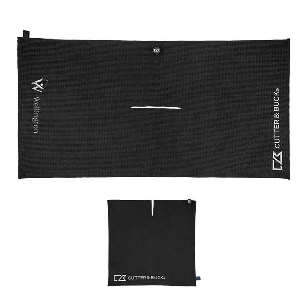 Item #6066 Cutter & Buck® rPET Magnetic Golf Towel