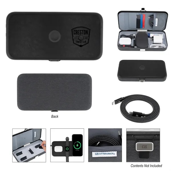 Cutter & Buck® 3-in-1 Charging Tech Case... from ASI 61125 Hit Promotional Products / Hit®