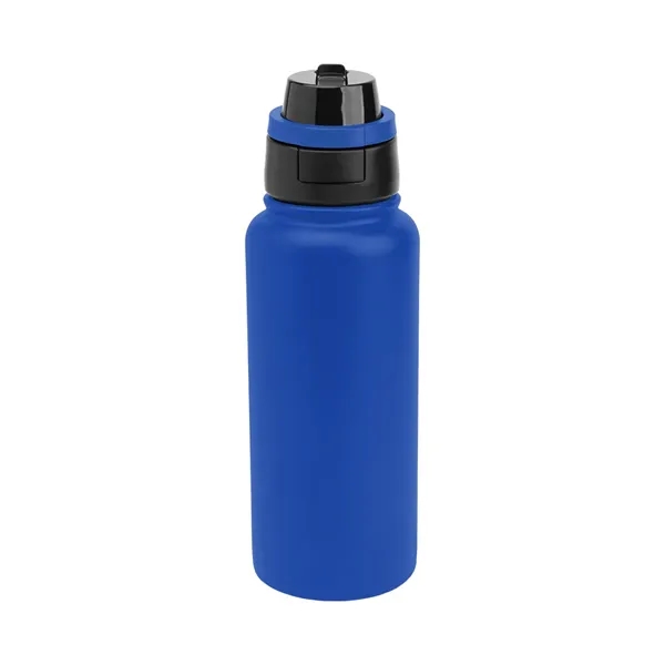 Item #504320 32 Oz. Full Laser Pop Sip & Chug Recycled Stainless Steel...