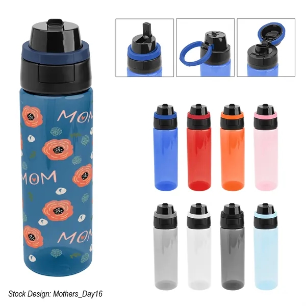 24 Ox. Full Color Pop Sip & Chug RPET Bottle... from ASI 61125 Hit Promotional Products / Hit®