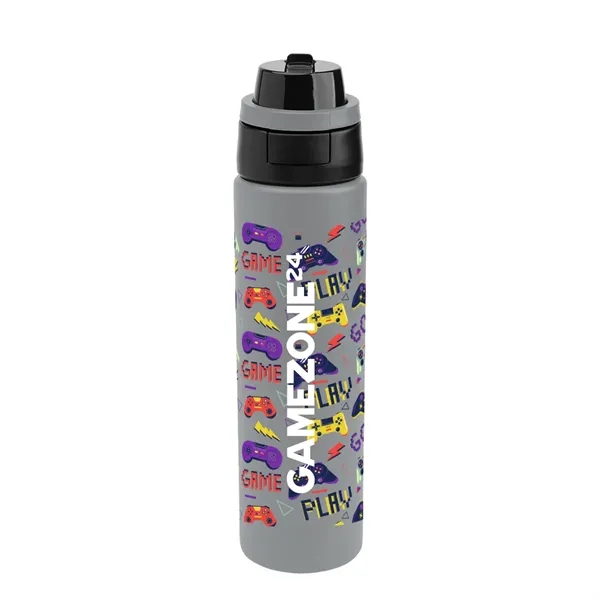 Item #550431 24 Oz. Full Color Pop Sip & Chug Recycled Stainless Steel...