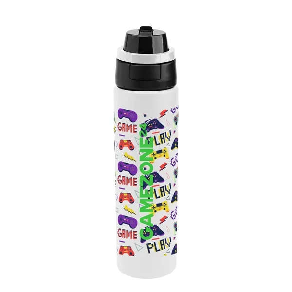 Item #550431 24 Oz. Full Color Pop Sip & Chug Recycled Stainless Steel...