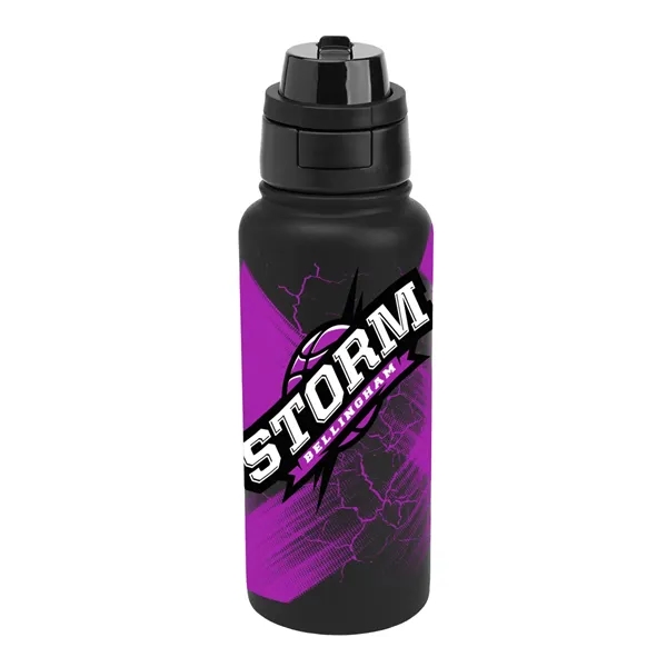 Item #550432 32 Oz. Full Color Pop Sip & Chug Recycled Stainless Steel...