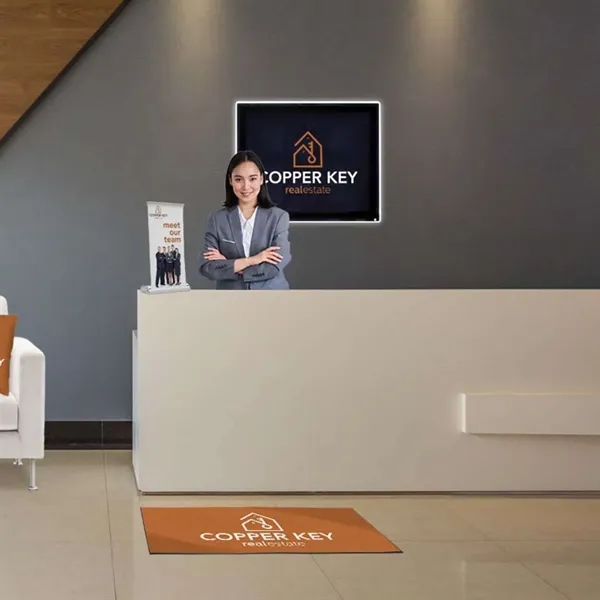 23"W x 18"H LED display with a striking glow around the... from ASI 87188 Showdown Displays