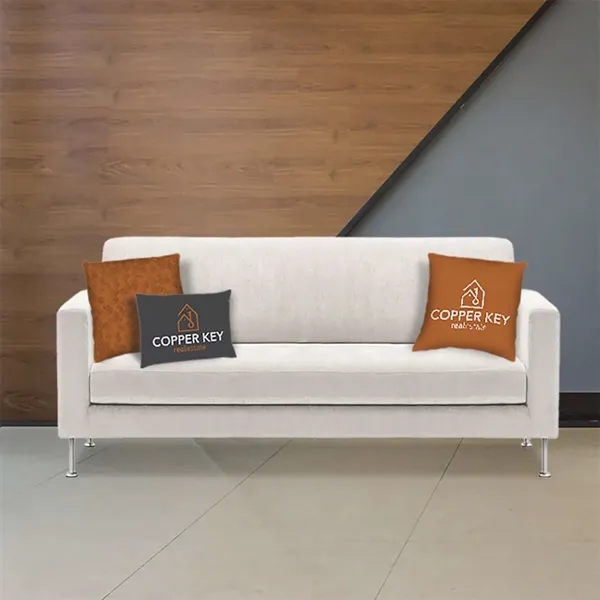 14" x 20" decorative pillow with single-sided, dye sublimation printed pillow... from ASI 87188 Showdown Displays