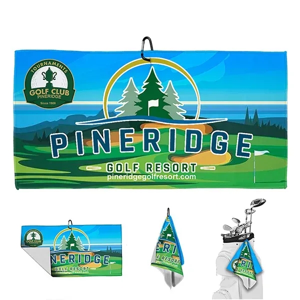 The Clip & Hang golf towel is perfect for golfers who... from ASI 62660 Innovation Line
