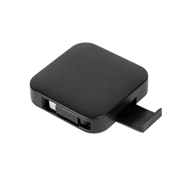 5-in-1 Retractable 60W charging cable with phone stand plus 1C silkscreen... from ASI 37218 Athena Promo (tm)