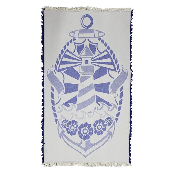 The Sandless™ Beach & Outdoor Blanket Towel is designed for comfort... from ASI 44020 Bandanna Promotions By CARO-LINE / American Blankets