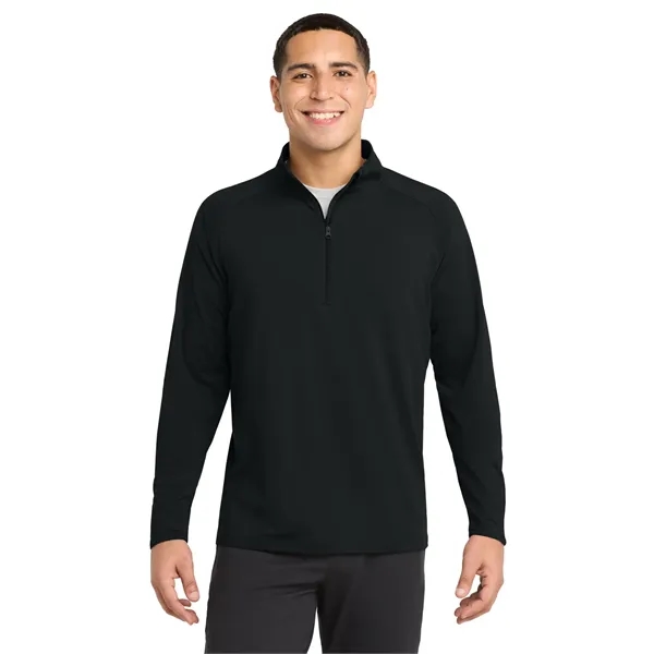 Sport-Tek Sport-Wick Stretch 1/2-Zip Pullover.... from ASI 84863 SanMar