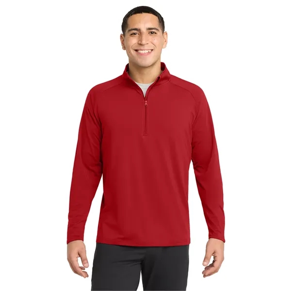 Sport-Tek Sport-Wick Stretch 1/2-Zip Pullover.... from ASI 84863 SanMar