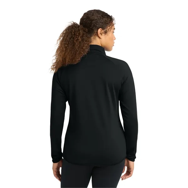 Sport-Tek Ladies Sport-Wick Stretch 1/2-Zip Pullover.... from ASI 84863 SanMar