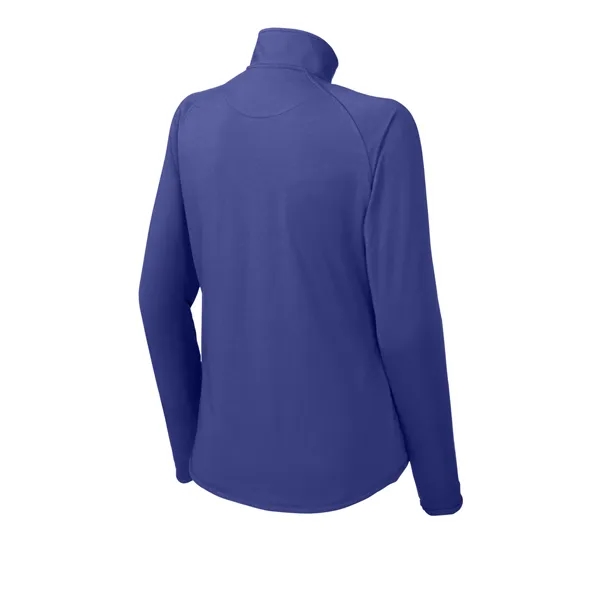 Sport-Tek Ladies Sport-Wick Stretch 1/2-Zip Pullover.... from ASI 84863 SanMar