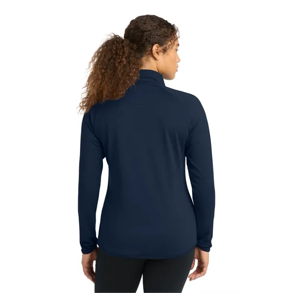 Sport-Tek Ladies Sport-Wick Stretch 1/2-Zip Pullover.... from ASI 84863 SanMar