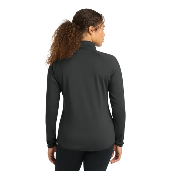 Sport-Tek Ladies Sport-Wick Stretch 1/2-Zip Pullover.... from ASI 84863 SanMar