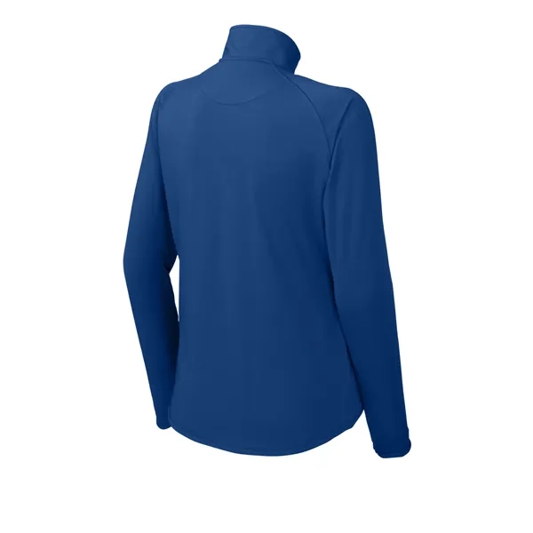 Sport-Tek Ladies Sport-Wick Stretch 1/2-Zip Pullover.... from ASI 84863 SanMar