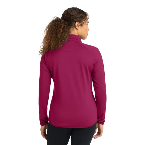 Sport-Tek Ladies Sport-Wick Stretch 1/2-Zip Pullover.... from ASI 84863 SanMar