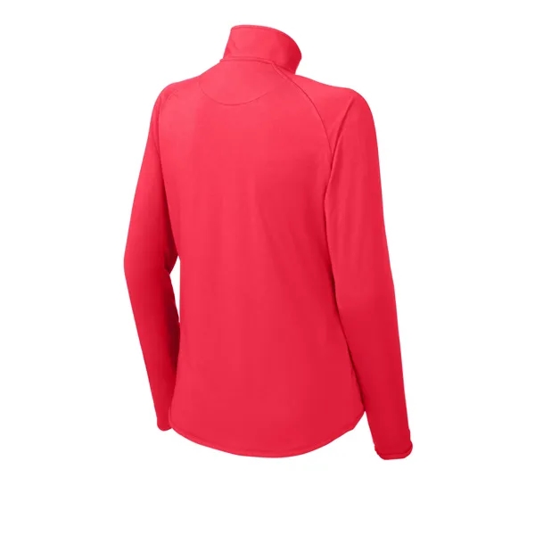 Sport-Tek Ladies Sport-Wick Stretch 1/2-Zip Pullover.... from ASI 84863 SanMar