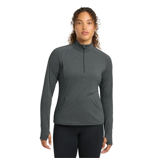Sport-Tek Ladies Sport-Wick Stretch 1/2-Zip Pullover.... from ASI 84863 SanMar