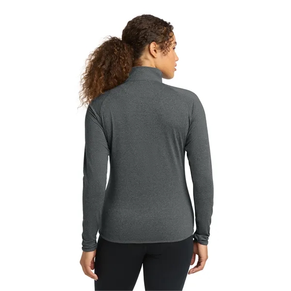 Sport-Tek Ladies Sport-Wick Stretch 1/2-Zip Pullover.... from ASI 84863 SanMar