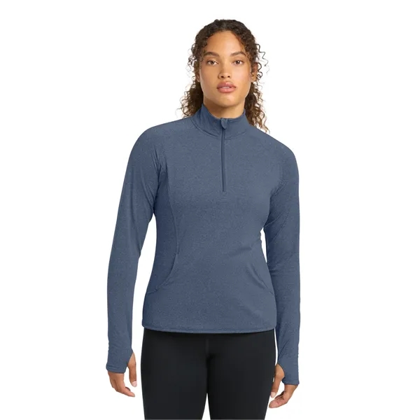 Sport-Tek Ladies Sport-Wick Stretch 1/2-Zip Pullover.... from ASI 84863 SanMar