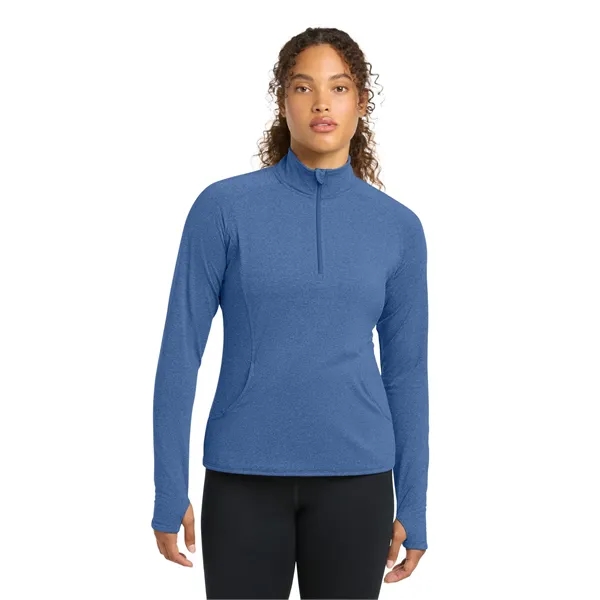 Sport-Tek Ladies Sport-Wick Stretch 1/2-Zip Pullover.... from ASI 84863 SanMar
