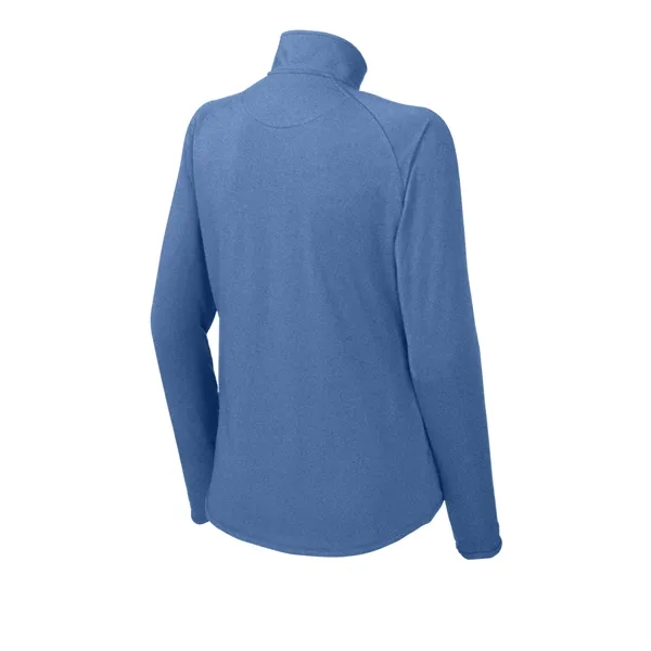 Sport-Tek Ladies Sport-Wick Stretch 1/2-Zip Pullover.... from ASI 84863 SanMar