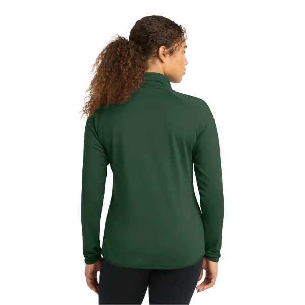 Sport-Tek Ladies Sport-Wick Stretch 1/2-Zip Pullover.... from ASI 84863 SanMar