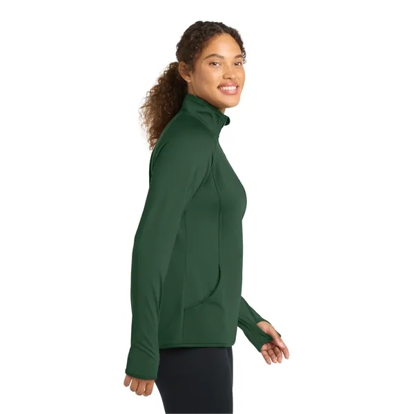 Sport-Tek Ladies Sport-Wick Stretch 1/2-Zip Pullover.... from ASI 84863 SanMar